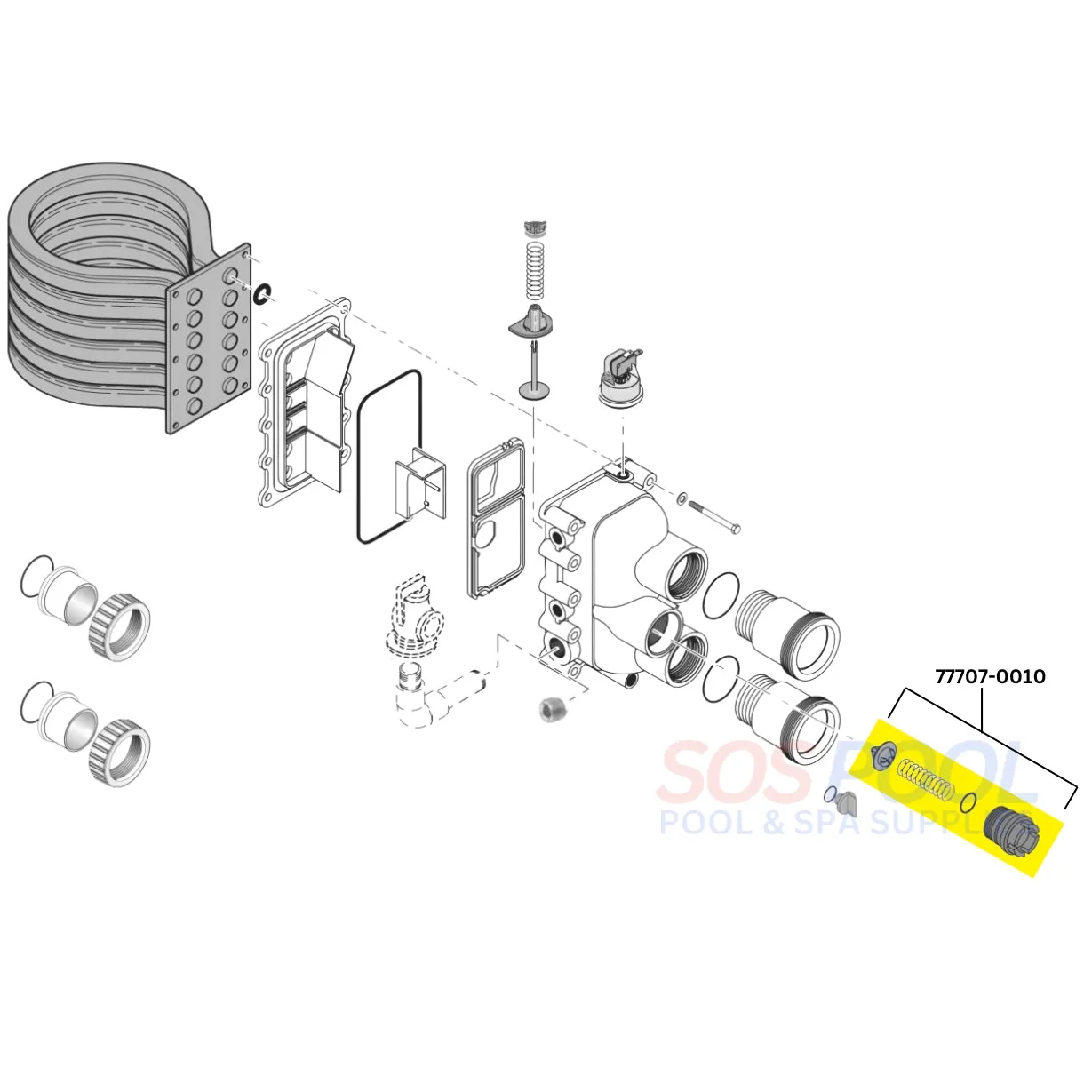 Pentair Thermal Regulator Kit For MasterTemp and Max-E-Therm Heaters | 77707-0010