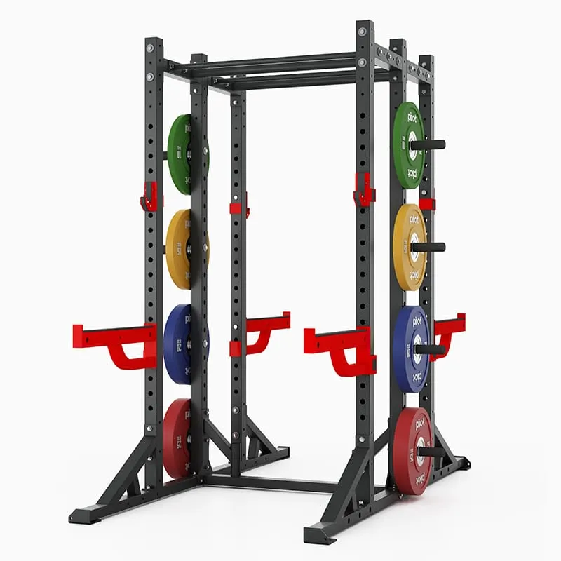 SALE - Pivot PXAR6620 Athletic Combo Rack/Cage Full-Commercial (Double-Sided  to accommodate two exercisers)