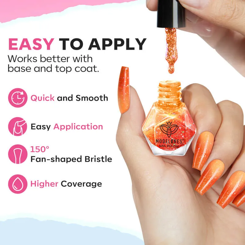Skittles - 6 Colors Nail Polish Set 5ml