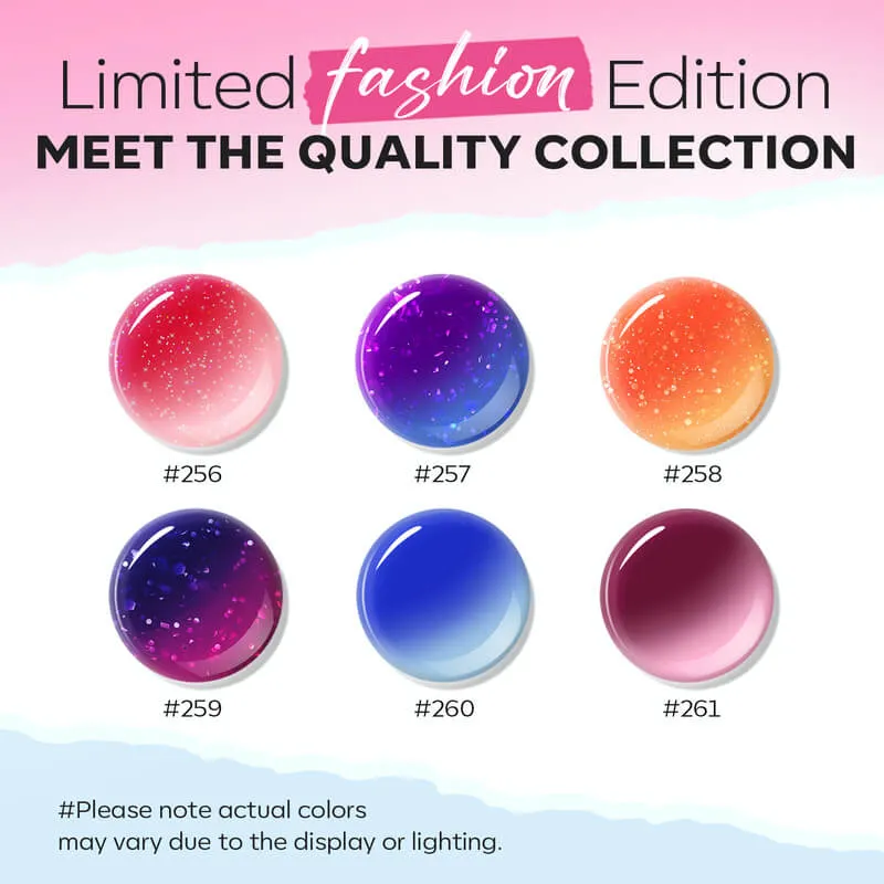 Skittles - 6 Colors Nail Polish Set 5ml
