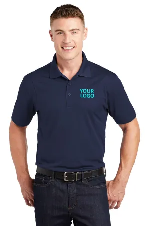 Sport-Tek Micropique Branded Sport-Wick Polos, True Navy