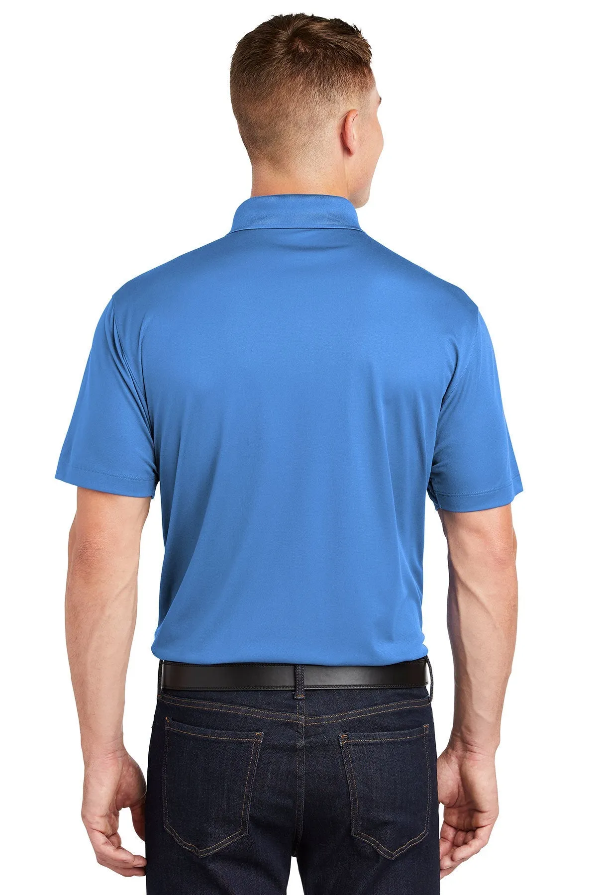 Sport-Tek Micropique Customized Sport-Wick Polos, Blue Lake