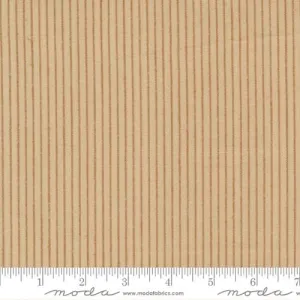Stripe in Tan - Homemade Homespuns - MODA