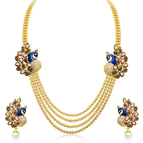 Sukkhi Fine Gold Plated Set of 2 Necklace Set Combo For Women