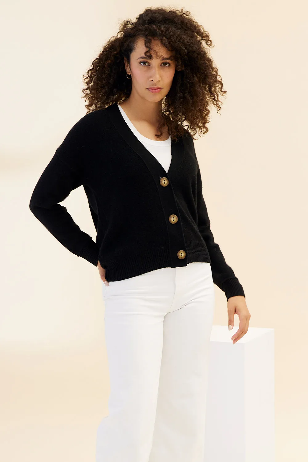 Thea Button Cardi