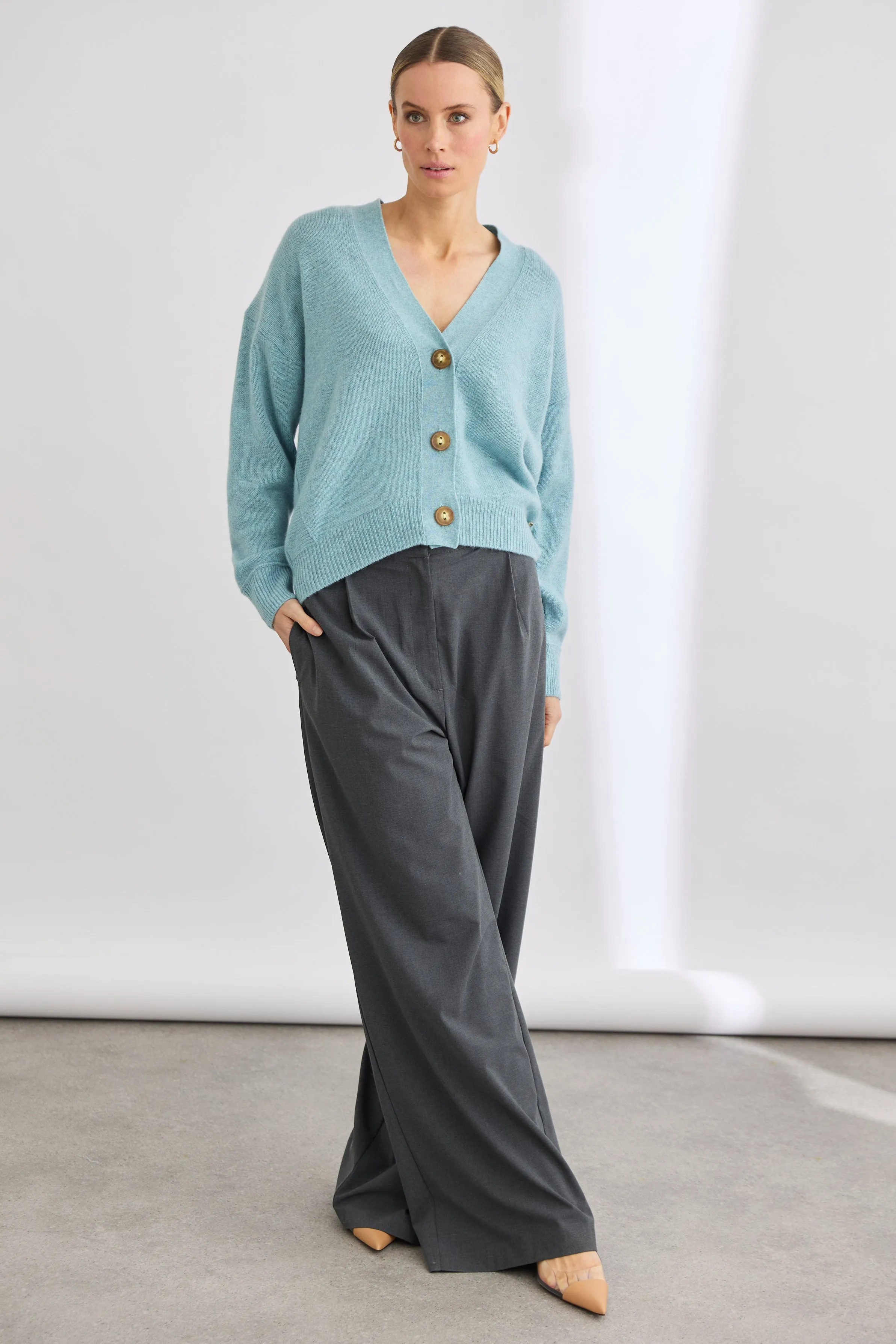 Thea Button Cardi