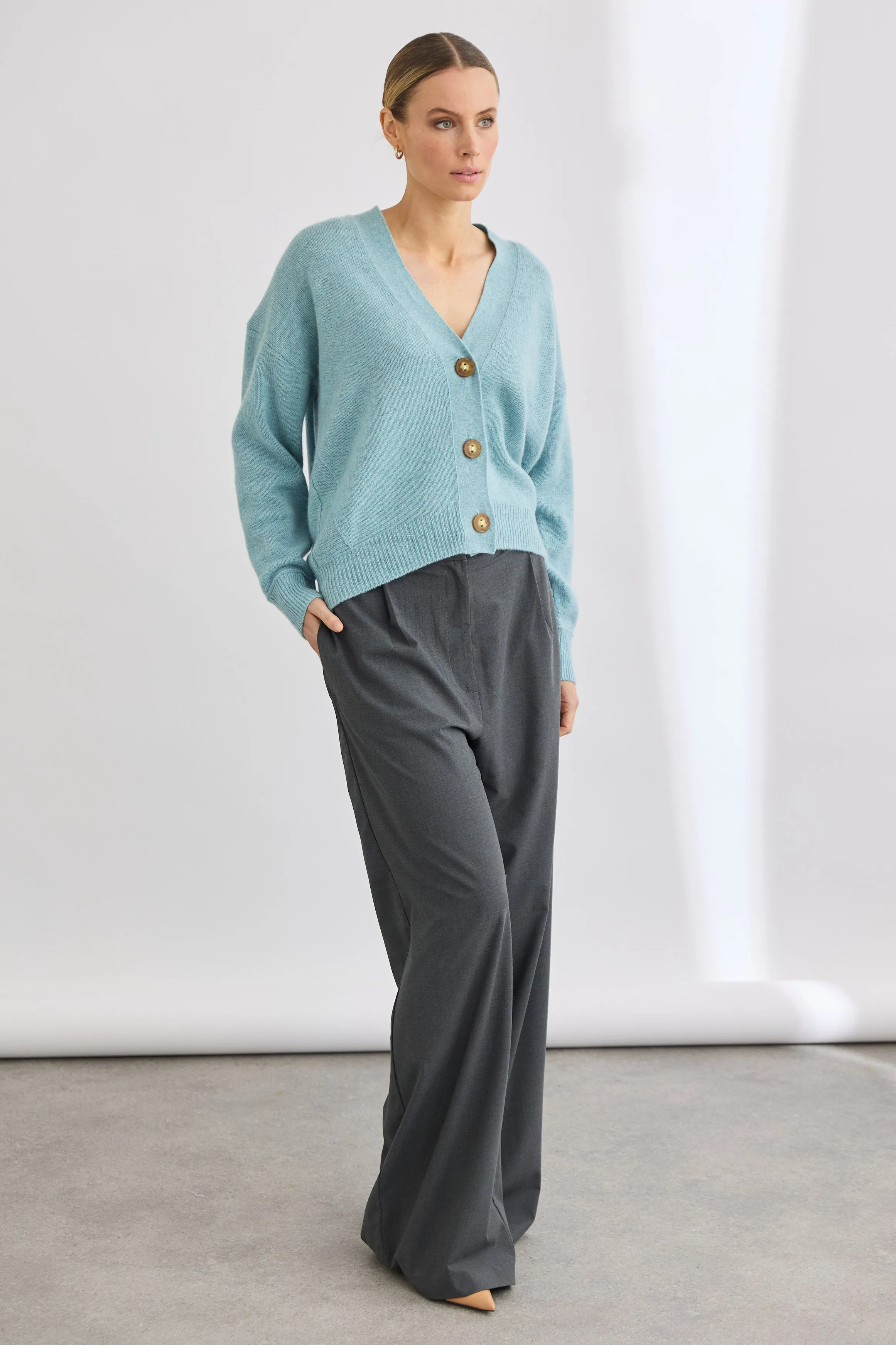 Thea Button Cardi