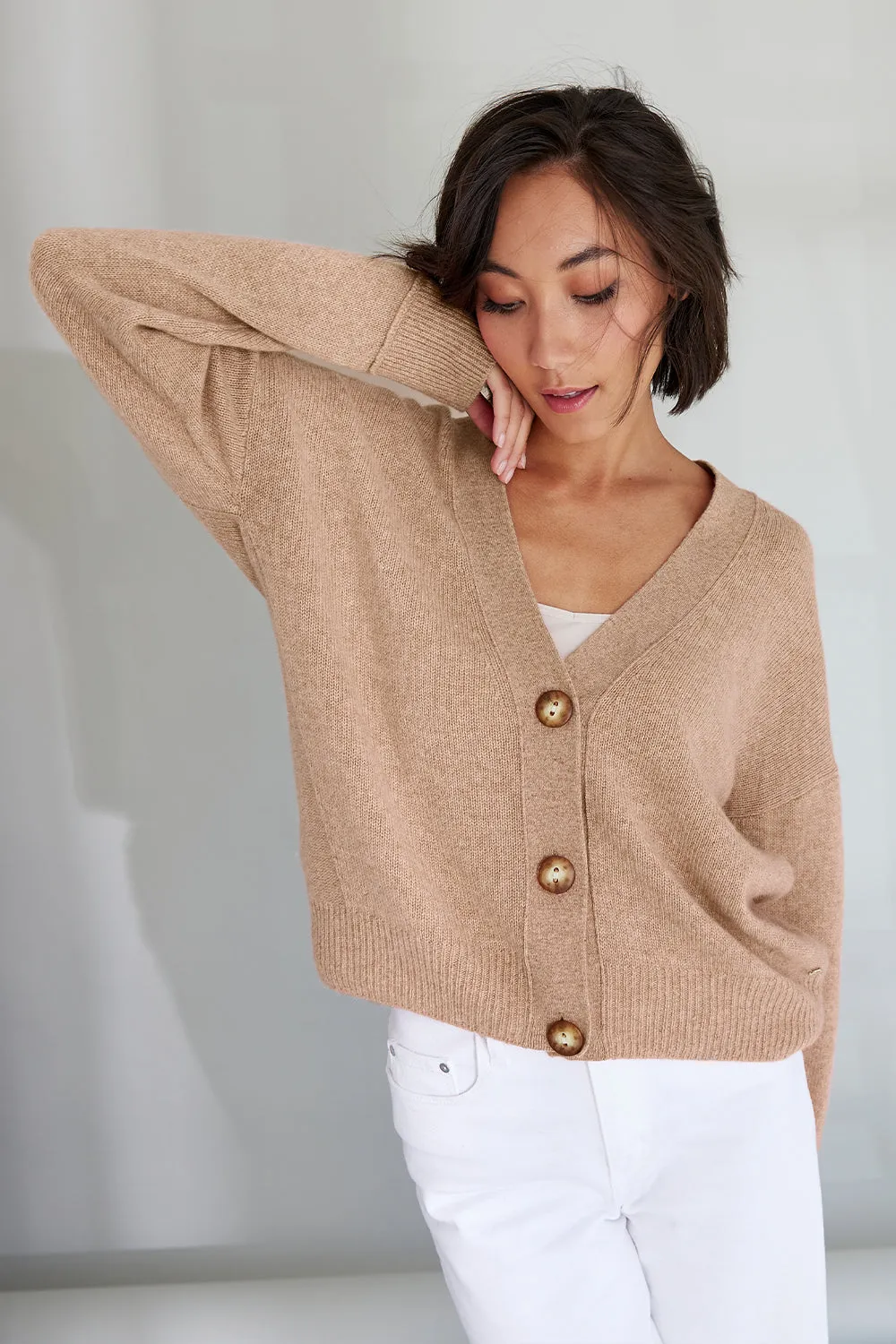 Thea Button Cardi