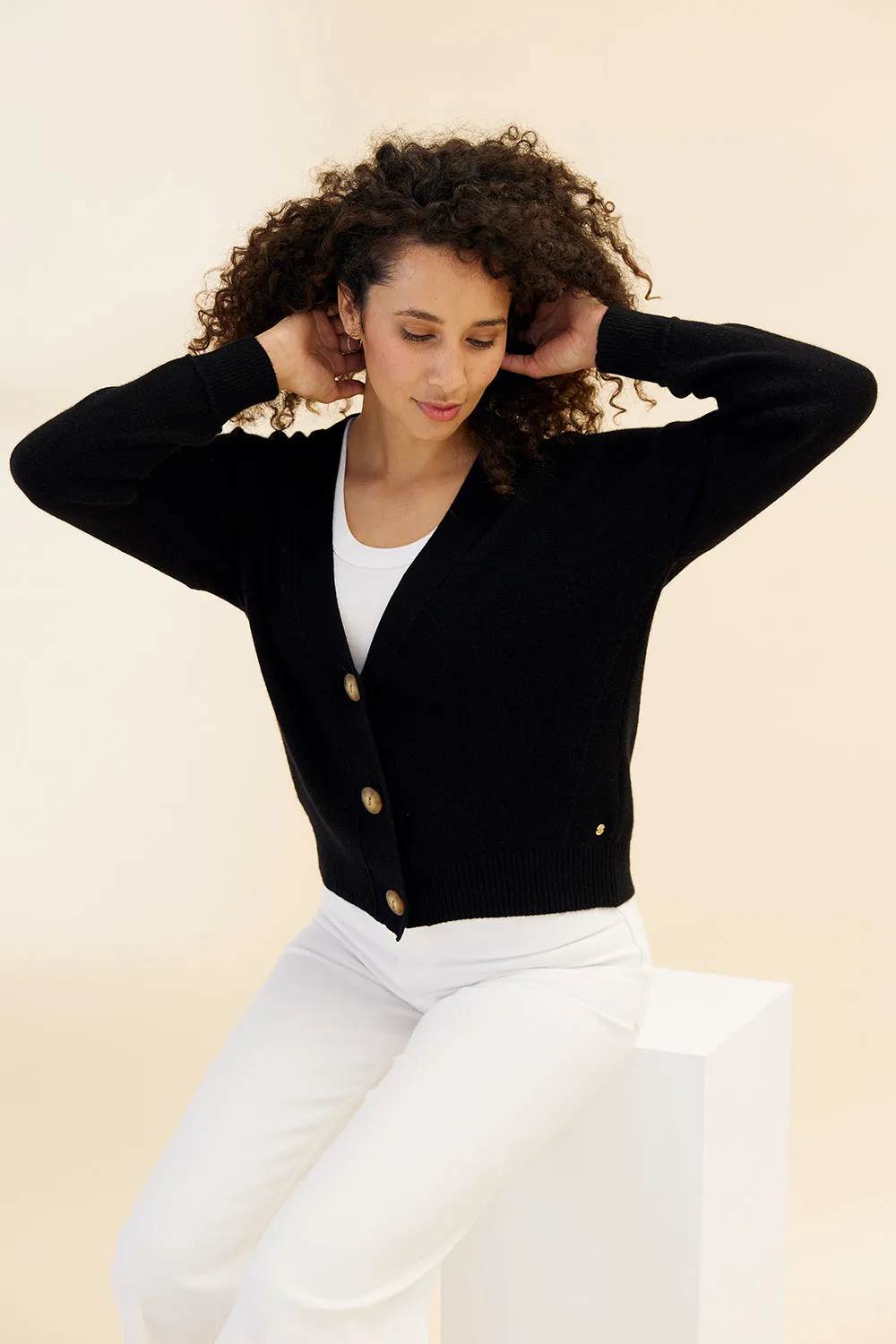Thea Button Cardi
