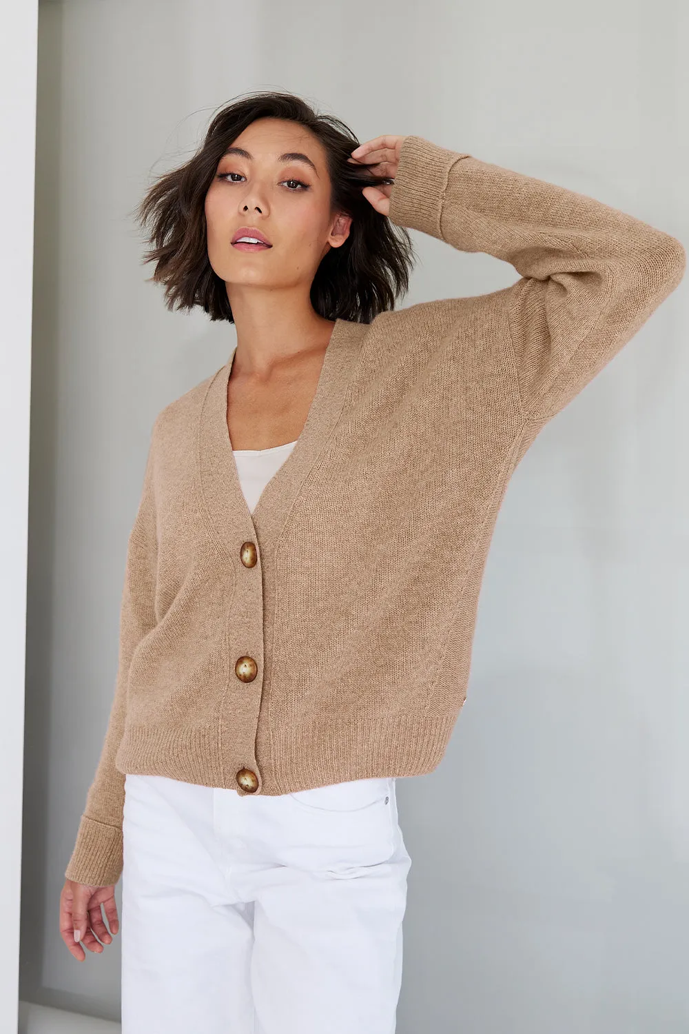 Thea Button Cardi