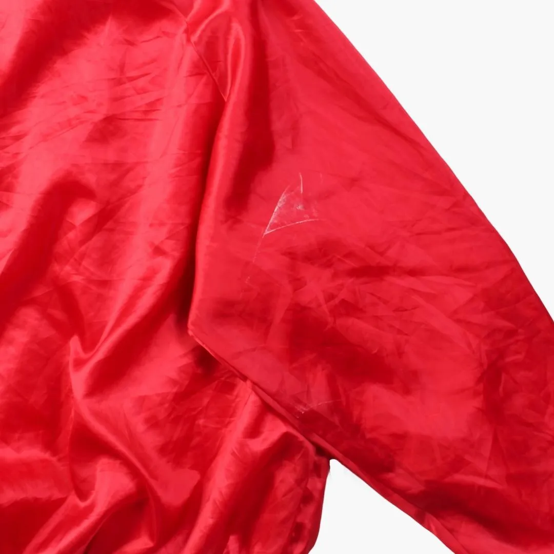 Vintage 'Clarke' Satin Bomber Jacket
