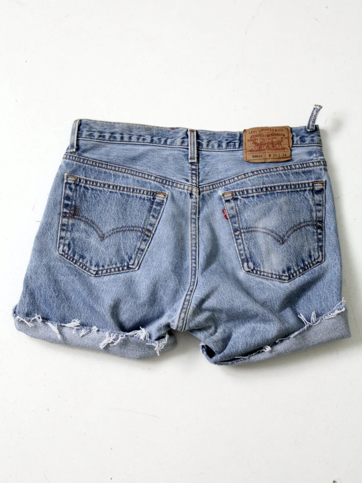 vintage Levis denim cutoffs, W 32