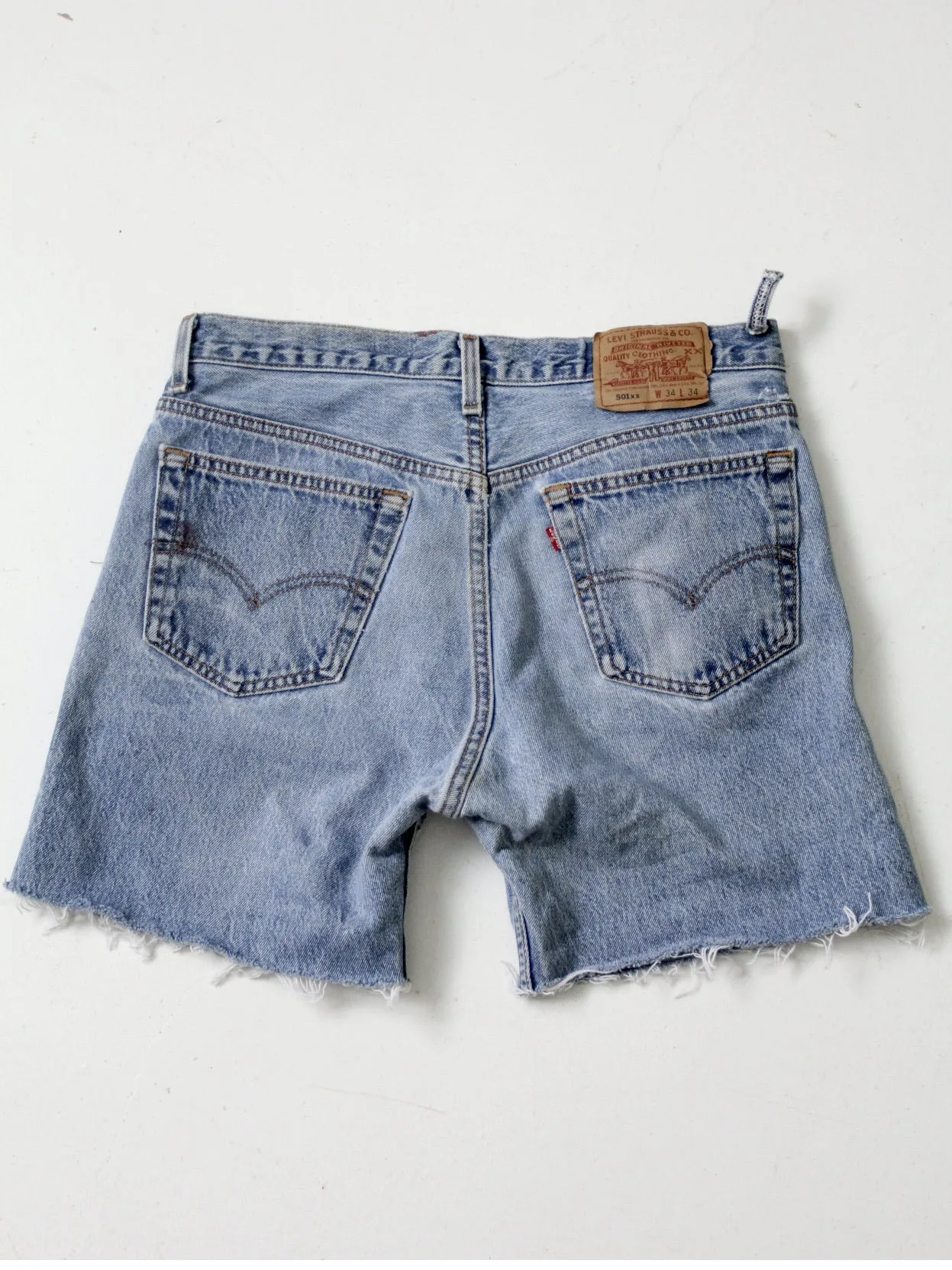 vintage Levis denim cutoffs, W 32