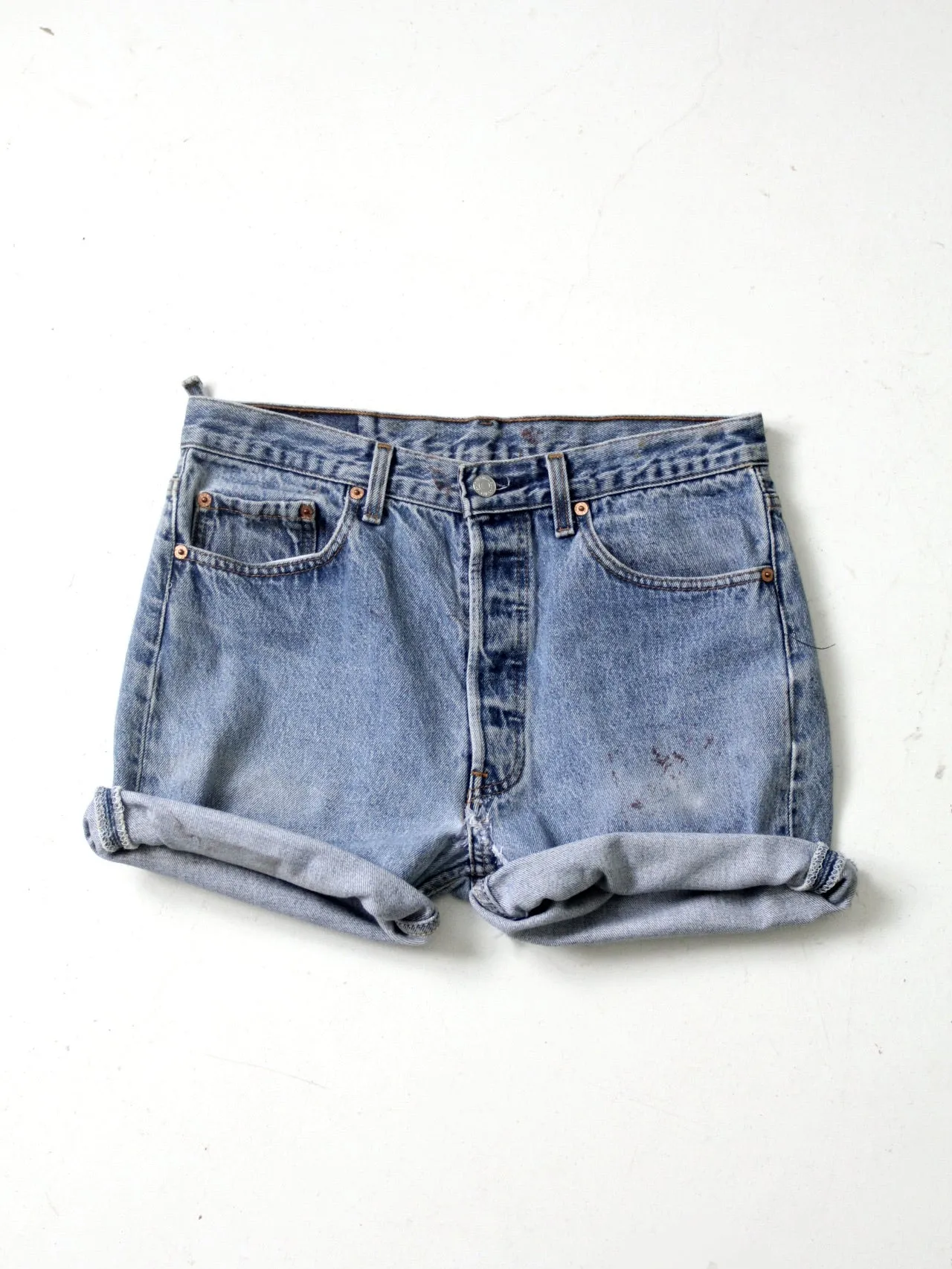 vintage Levis denim cutoffs, W 32