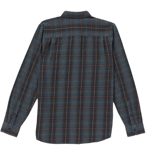 Volcom Heavy Twills Flannel Dark Slate