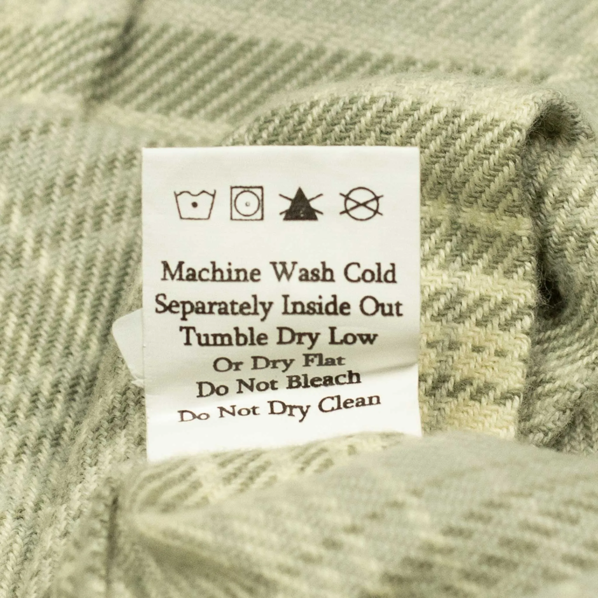 Washed flannel pearlsnap in "Warming Grey" rodeo plaid cotton