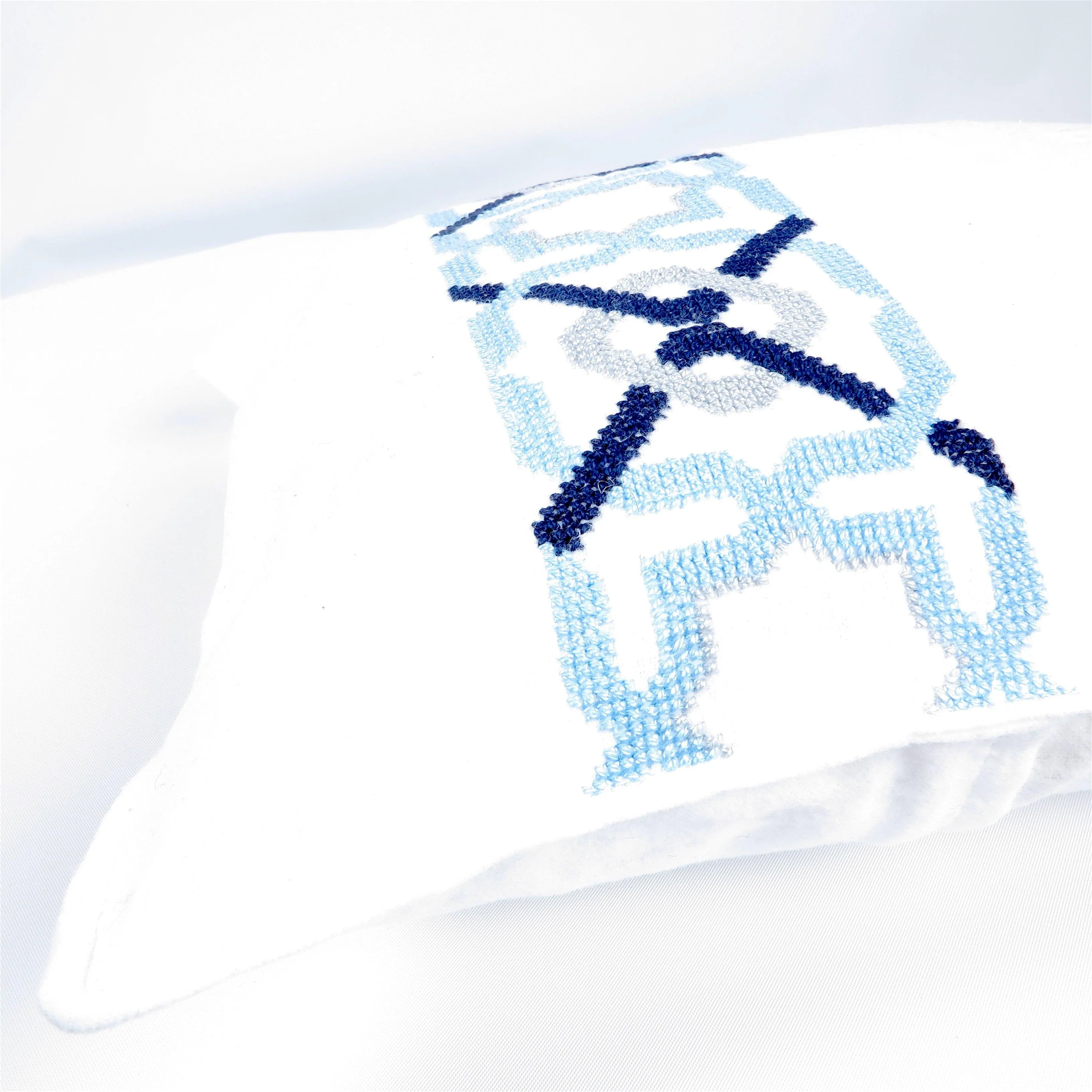 WHITE COTTON BABY CUSHION COVER ALHAMBRA