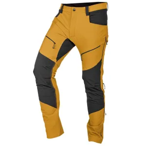 Work Trousers Outdoor, 4-Way Stretch, Mustard, Size L